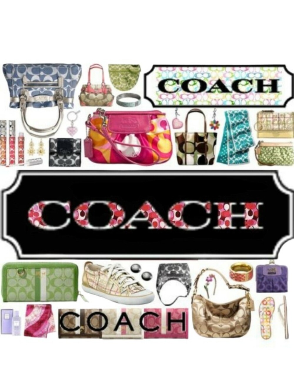 Vintage Coach Handbags Wristlets Satchels Crossbody Shoulder Bags Totes Mod Tags